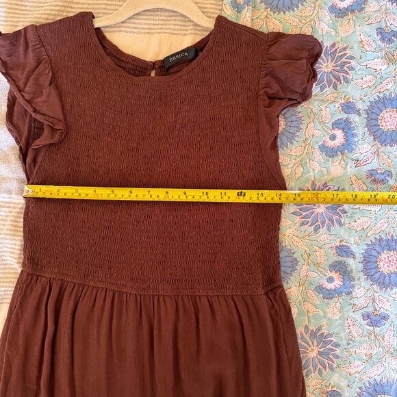 Summer Pleated Maxi Dress - Picture 6 of 7